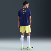 Nike Tottenham Hotspur Pre-Match Training Shirt 2025-2026 Dark Blue Yellow
