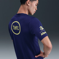 Nike Tottenham Hotspur Pre-Match Training Shirt 2025-2026 Dark Blue Yellow