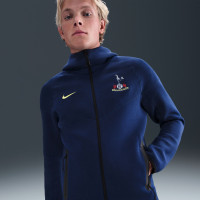 Nike Tottenham Hotspur Tech Fleece Full-Zip Tracksuit 2025-2026 Dark Blue Yellow