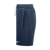Nike Park 26 Fleece Short Kids Dark Blue White