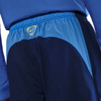 Nike Tottenham Hotspur Total 90 Trainingsbroek Woven 2025-2026 Donkerblauw Blauw Felgeel