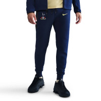 Nike Tottenham Hotspur Tech Fleece Full-Zip Tracksuit 2025-2026 Dark Blue Yellow