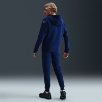 Nike Tottenham Hotspur Tech Fleece Joggingbroek 2025-2026 Donkerblauw Geel