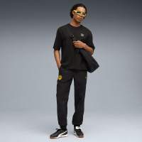 PUMA Borussia Dortmund Pumatech Trainingsbroek Woven 2025-2026 Zwart Geel