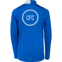 Nike Chelsea Strike Trainingstrui 1/4-Zip 2025-2026 Kids Blauw Wit