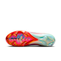 Nike Zoom Mercurial Superfly 10 Kerr Elite Gras Football Boots (FG) Light Yellow Pink Turquoise
