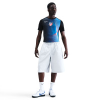 Nike Atletico Madrid Pre-Match Training Shirt 2025-2026 Black Blue