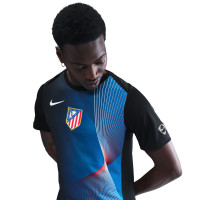 Nike Atletico Madrid Pre-Match Training Shirt 2025-2026 Black Blue