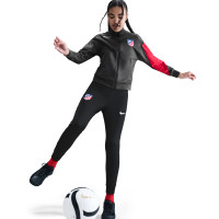 Nike Atletico Madrid Strike Full-Zip Tracksuit 2025-2026 Kids Grey Black Red White