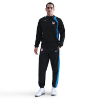 Nike Atletico Madrid Total 90 Crew Sweater 2025-2026 Zwart Blauw Wit