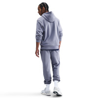 Nike Sportswear Club Fleece Jogging Suit Hooded Light Purple White