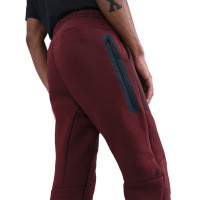 Nike Tech Fleece Sportswear Joggingbroek Donkerrood Rood