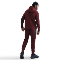 Nike Tech Fleece Sportswear Joggingbroek Donkerrood Rood