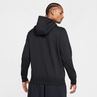 Nike Sportswear Club Fleece Tracksuit Black White
