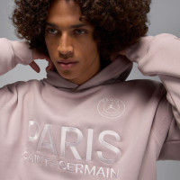 Nike Paris Saint-Germain x Jordan Hoodie 2025-2026 Lichtroze