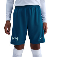 Nike Kylian Mbappé Academy Trainingsbroekje Kids Blauwgroen Lichtblauw