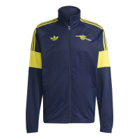 adidas Arsenal Lifestyler Tracksuit Full-Zip Dark Blue Yellow
