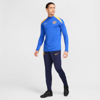 Nike Inter Milan Strike Trainingsbroek 2024-2025 Donkerblauw Goud