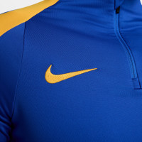 Nike Inter Milan Strike Trainingstrui 1/4-Zip 2024-2025 Blauw Goud