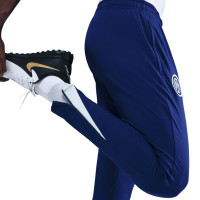 Nike Inter Milan Strike Trainingspak 1/4-Zip 2025-2026 Lichtgrijs Donkerblauw Wit