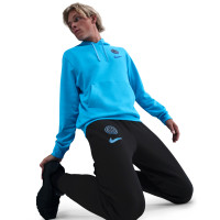 Nike Inter Milan Club Joggingbroek 2025-2026 Zwart Lichtblauw