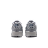 Nike Air Max 90 Leather Sneakers Kids Grey Blue