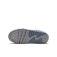 Nike Air Max 90 Leather Sneakers Kids Grey Blue