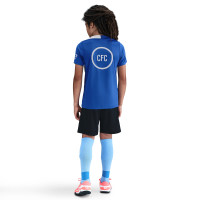 Nike Chelsea Strike Trainingsshirt 2025-2026 Kids Blauw Wit