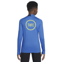 Nike Tottenham Hotspur Strike Training sweater 1/4-Zip 2025-2026 Kids Blue Dark Blue Bright Yellow