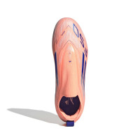 adidas F50 Elite Laceless Grass Football Boots (FG) Kids Orange Blue White