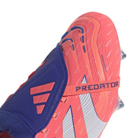 adidas Predator Elite FT Iron Nop Football Boots (SG) Orange White Blue