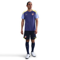 Nike Atletico Madrid Strike Trainingsbroekje 2025-2026 Donkerblauw Geel