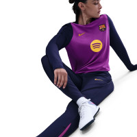 Nike FC Barcelona Strike Training pants 2025-2026 Women Dark Blue Gold