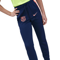 Nike FC Barcelona Trainingspak Full-Zip Woven 2025-2026 Kids Donkerblauw Oranje