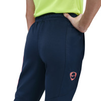 Nike FC Barcelona Trainingspak Full-Zip Woven 2025-2026 Kids Donkerblauw Oranje