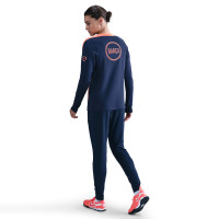 Nike FC Barcelona Strike Training pants 2025-2026 Women Dark Blue Orange