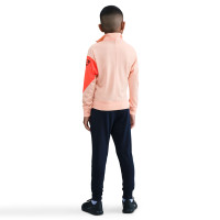 Nike FC Barcelona Strike Trainingspak Full-Zip 2025-2026 Kids Oranje Donkerblauw