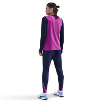 Nike FC Barcelona Strike Training sweater 1/4-Zip 2025-2026 Women's Bright Purple Dark Blue Gold