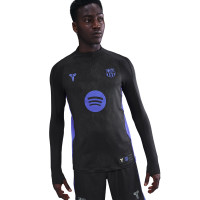 Nike FC Barcelona x Kobe Strike Training sweater 1/4-Zip 2025-2026 Black Purple