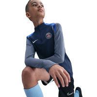 Nike Paris Saint-Germain Strike Tracksuit 1/4-Zip 2025-2026 Kids Dark Blue White