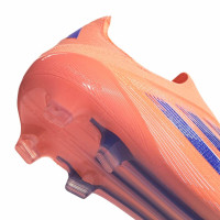 adidas F50 Elite Veterloze Gras Voetbalschoenen (FG) Oranje Blauw Wit