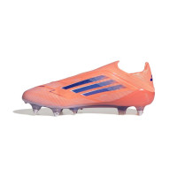 adidas F50 Elite Veterloze IJzeren-Nop Voetbalschoenen (SG) Oranje Blauw Wit