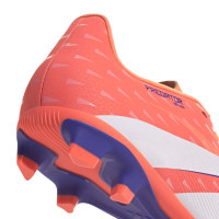 adidas Predator Club Gras / Kunstgras Voetbalschoenen (MG) Oranje Wit Blauw