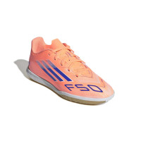 adidas F50 Club Indoor Football Boots (IN) Kids Orange Blue White