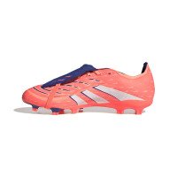 adidas Predator League FT Gras / Kunstgras Voetbalschoenen (MG) Oranje Wit Blauw