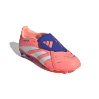 adidas Predator League FT Gras / Kunstgras Voetbalschoenen (MG) Oranje Wit Blauw