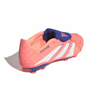 adidas Predator League FT Gras / Kunstgras Voetbalschoenen (MG) Oranje Wit Blauw