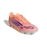 adidas F50 League Iron Nop Football Boots (SG) Orange Blue White