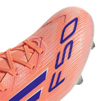 adidas F50 League Iron Nop Football Boots (SG) Orange Blue White