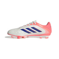 adidas Copa Pure III Club Gras / Kunstgras Voetbalschoenen (MG) Gebroken Wit Blauw Roze